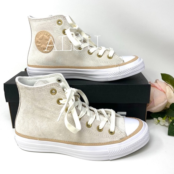 Converse Shoes Converse Chuck As Suede High Top Vintage Cream W Poshmark